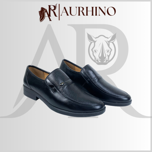 Giày Lười Loafer Đen AURHINO