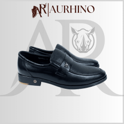 Giày Lười Penny Loafer Đen AURHINO