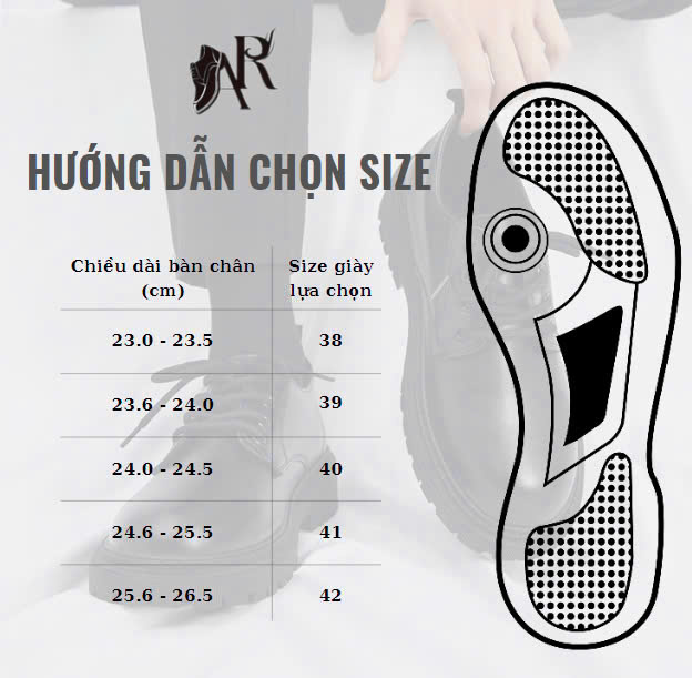 HỖ TRỢ CHỌN SIZE GIÀY